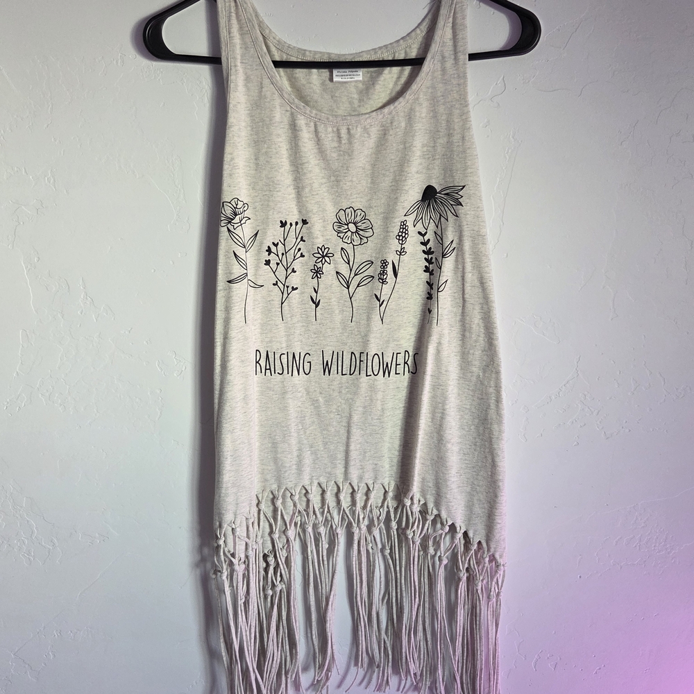 Cream Sleeveless Top